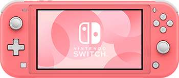 Портативная игровая приставка Nintendo Switch Lite кораллово-розовый