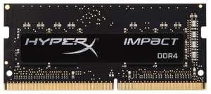 Оперативная память HyperX Impact DDR4 2666 (PC 21300) SODIMM 260 pin, 16 GB 1 шт. 1.2 В, CL 16, HX426S16IB2/16