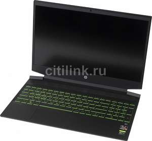 Ноутбук HP Pavilion Gaming 15-ec1012ur, 15.6", IPS, AMD Ryzen 5 4600H, 16ГБ, 256ГБ SSD, GTX 1650