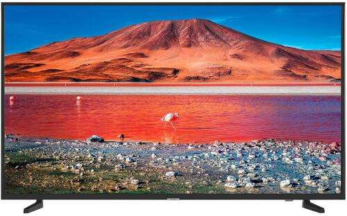 Телевизор LED Samsung UE55TU7002UXRU черный 4K UltraHD Smart TV