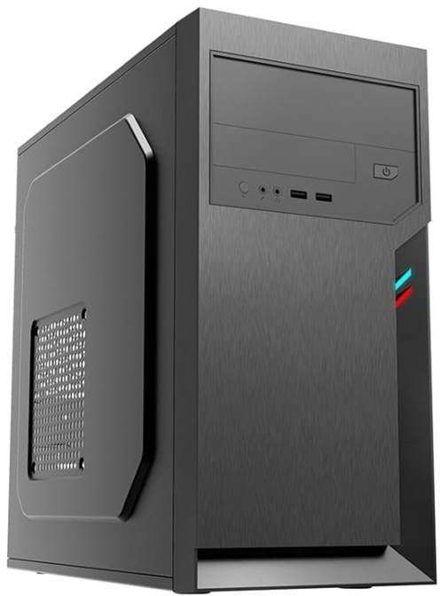 Компьютер RDW Office AMD A8 9600, DDR4 4ГБ, 256ГБ(SSD), AMD Radeon R7, noOS, черный