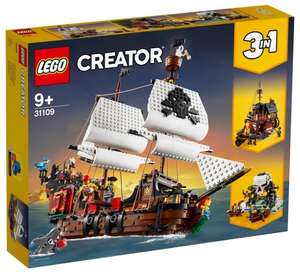 LEGO Creator 31109 Пиратский корабль ( не везде )