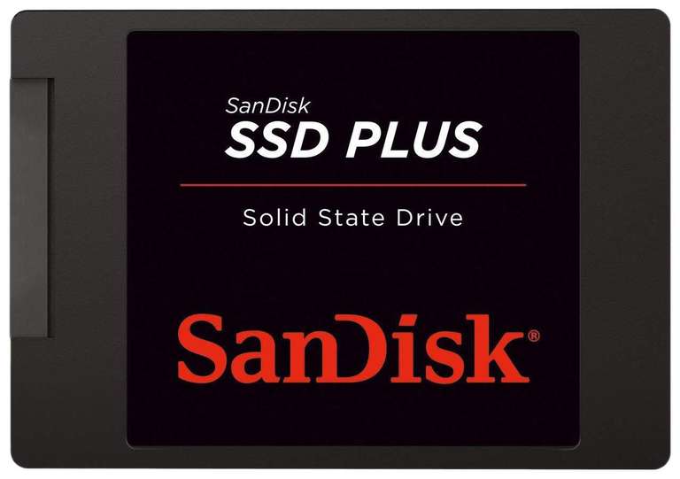 SSD накопитель SanDisk Plus 1TB (SDSSDA-1T00-G26)