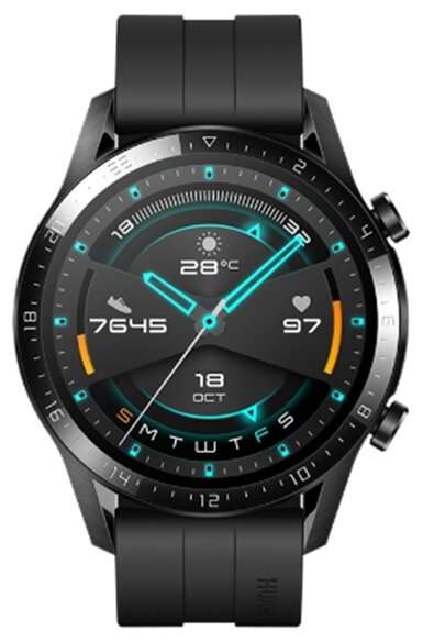 Умные часы HUAWEI Watch GT 2 Sport 46мм, матовый черный