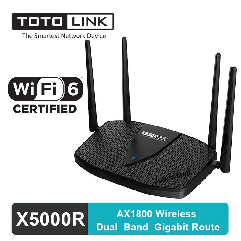 WiFi6 роутер TOTOLINK X5000R