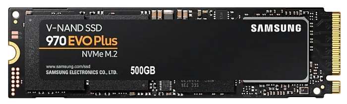 SSD накопитель Samsung 970 Evo Plus NVMe M.2 500GB MZ-V7S500BW [уже мало где]