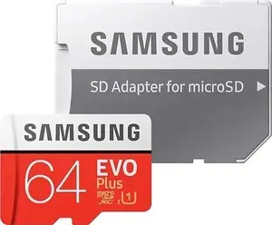 Карта памяти microSDXC Samsung EVO plus 64 Гб MB-MC64HARU + (подборка в описании)