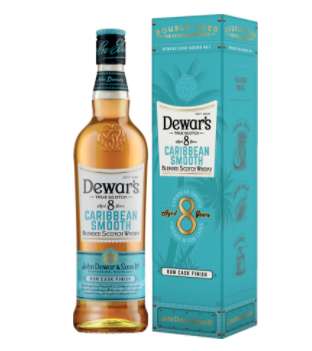 Виски DEWAR'S 8 Carribbean Smooth Шотландский купажированный 0.7л, Великобритания(934₽ с учетом возврата по карте Тинькофф)