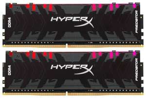 Оперативная память HyperX Predator RGB DDR4 32 Gb 3200 MHz CL16 2R