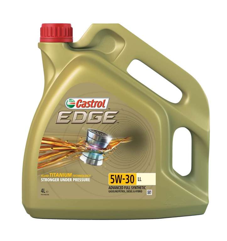 Моторное масло Castrol EDGE LL 5W-30 Синтетическое 4 л