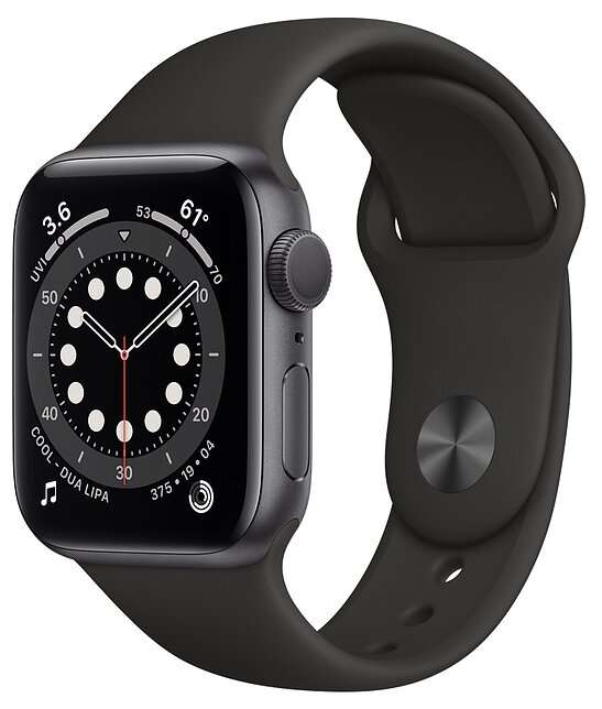Умные часы Apple Watch Series 6, 40 мм (+ розовые за 30939 ₽)