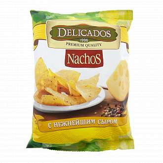 Кукурузные чипсы Delicados Nachos 75 г