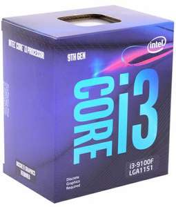 Процессор Intel Core i3 9100F BX80684I39100F S RF6N