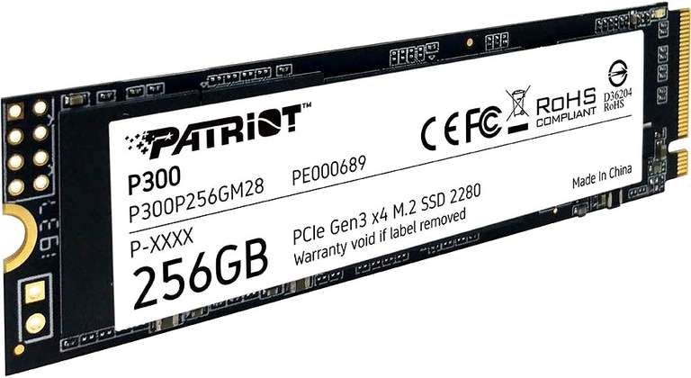 SSD Patriot Memory 256GB NVMe P300P256GM28