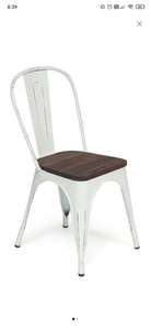 Стул TetChair VIP Loft Chair, дерево, цвет: butter white vintage