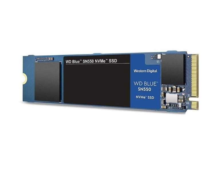 SSD накопитель WD Blue SN550 WDS500G2B0C 500ГБ