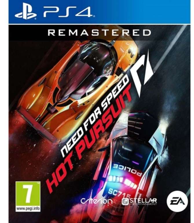 PS4 игра EA Need for Speed: Hot Pursuit Remastered