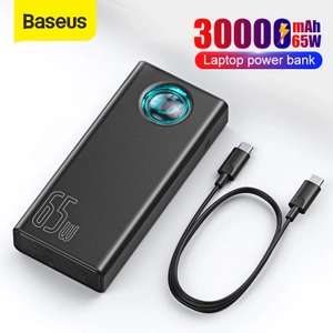 Внешний аккумулятор Baseus PD Power Bank, 30000 мАч, 65 Вт