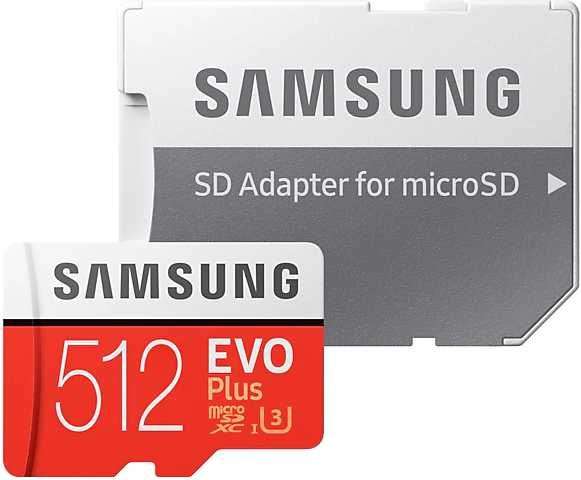 Скидка 25% на карты памяти Samsung (напр. EVO PLUS 512 ГБ)