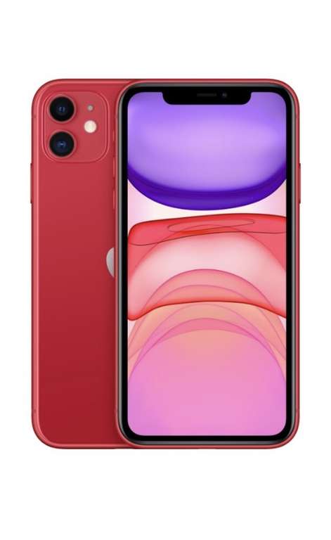 Смартфон Apple iPhone 11 64GB, красный, Slimbox