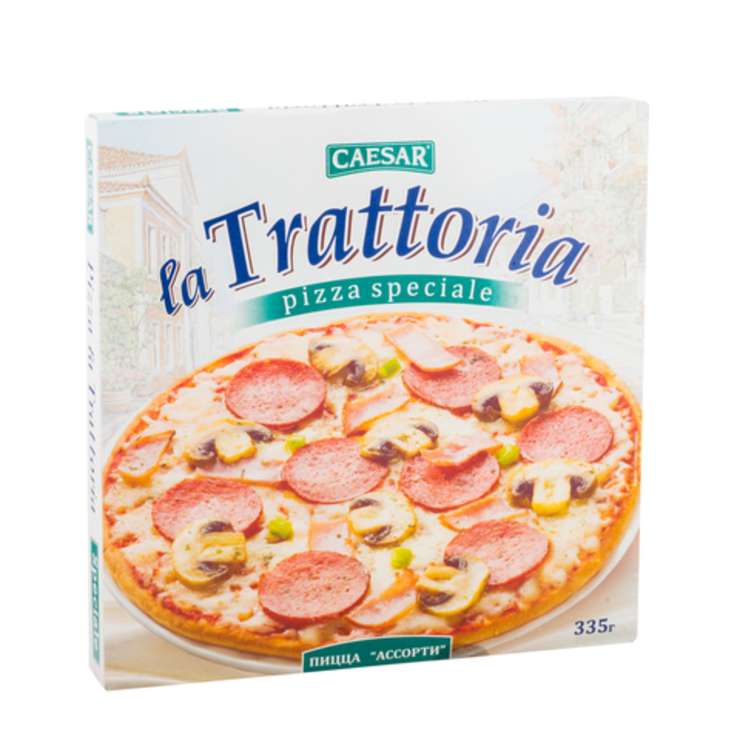 Пицца La Trattoria 28см в ассортименте 335г