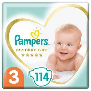 Подгузники Pampere Premium Care 3 (852₽ за 1 упаковку при покупке 4)