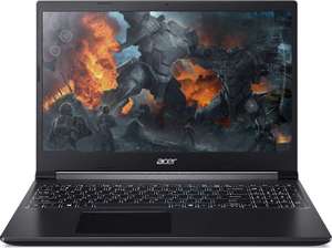 Ноутбук ACER Aspire 7, IPS 15.6", FullHD, Ryzen 5 3550H, 8GB, SSD 256GB, GTX 1650, Wi-Fi 6, TouchID