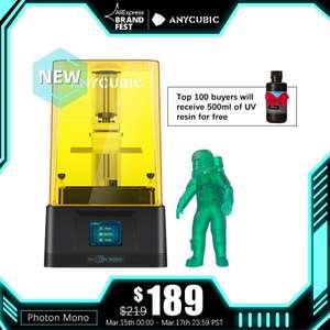Фотополимерный 3D принтер Anycubic Photon Mono