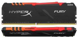 Оперативная память HyperX Fury RGB DDR4 3733 8 GB, 2 шт (16 Gb Kit)