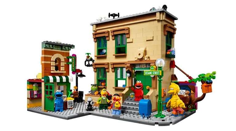 Констурктор Lego 21324, Улица Сезам, 123