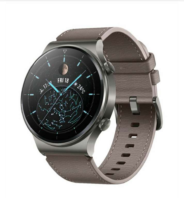 Смарт-часы Huawei Watch GT 2 Pro (Кожа), туманно-серый