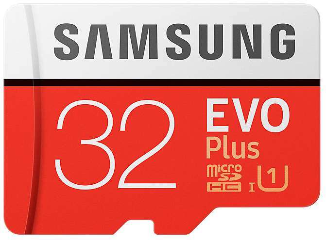 Карта памяти SDHC Micro Samsung EVO Plus 32GB