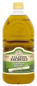 Масло оливковое Filippo Berio Extra Virgin, пластиковая бутылка, 2 л