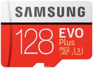 Samsung microSDXC Class 10 EVO Plus V2 128GB