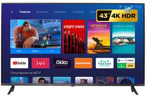 Телевизор Xiaomi Mi TV 4s 43", 4K, SmartTV