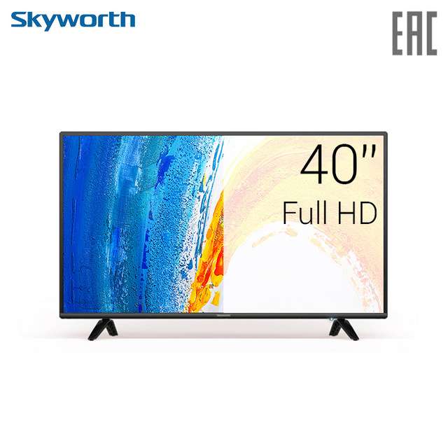 Телевизор LED 40'' Skyworth 40E2A FullHD