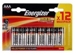 Батарейка Energizer Max AAA/LR03, 12 шт