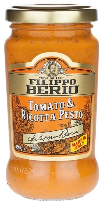 Соус Filippo Berio Tomato & Ricotta Pesto (цена при покупке 4 шт.) + еще в описании вкусы