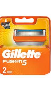 Сменные кассеты Gillette Fusion5, 2 шт. (возможно не оригинальный товар)