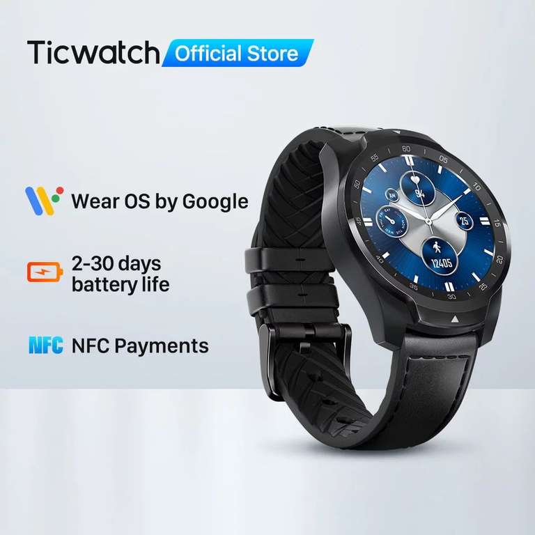 Смарт-часы TicWatch Pro S