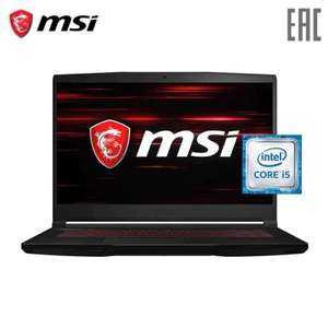 Ноутбук MSI GF63 15.6" i5-9300H GTX1650Ti | 16Gb/256Gb SSD (9S7-16R412-1601) на Tmall