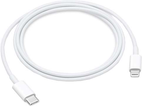 [Сургут] Кабель Apple Lightning 8 pin - USB-C 1м (белый)
