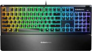 Игровая клавиатура SteelSeries Apex 3 RU Black USB