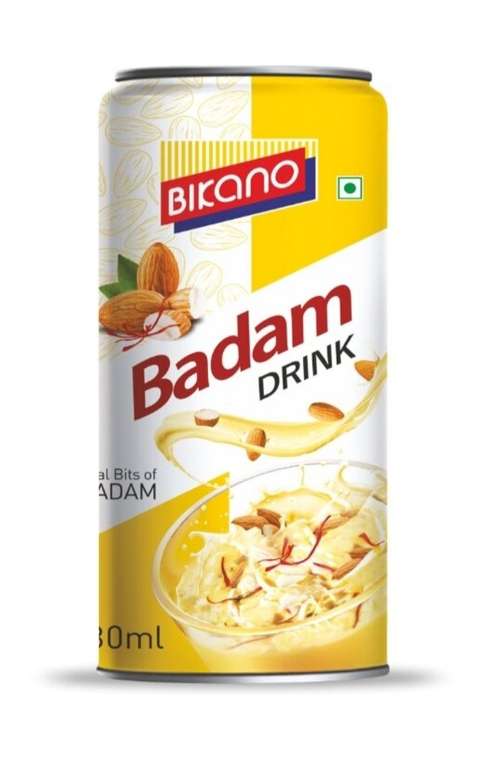 Молочный напиток Bikano Бадам с миндальным вкусом 180 мл