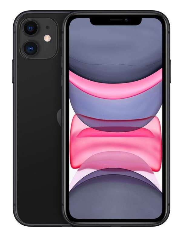 Смартфон Apple iPhone 11 (новая комплектация) 128Gb Черный (цена при покупке комплекта) с 18:00 по 03:00