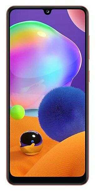 Смартфон Samsung Galaxy A31 4/128GB, красный