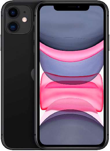 Смартфон Apple iPhone 11 (новая комплектация) 64Gb Черный (цена по трейд-ин при получении в магазине 45190₽)