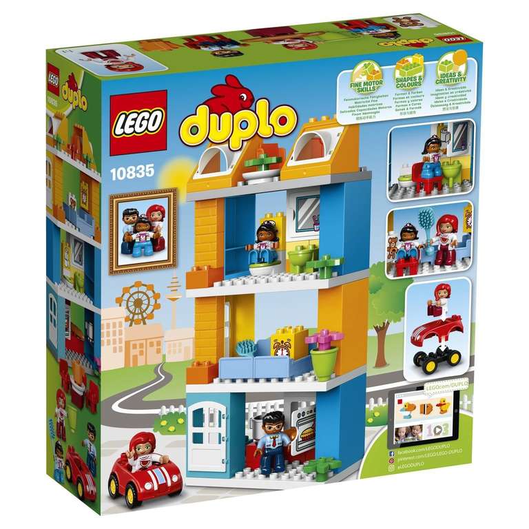 LEGO Duplo 10835 Семейный дом за 1759р. + самовывоз бесплатно. (от 2000р. бесплатно)