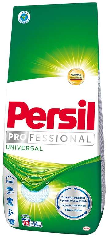 Стиральный порошок Persil Professional Свежесть от Vernel, пластиковый пакет, 14 кг