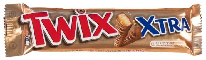 [СПб] Батончик шоколадный TWIX Экстра с печеньем и карамелью, покрытый молочным шоколадом, 82г